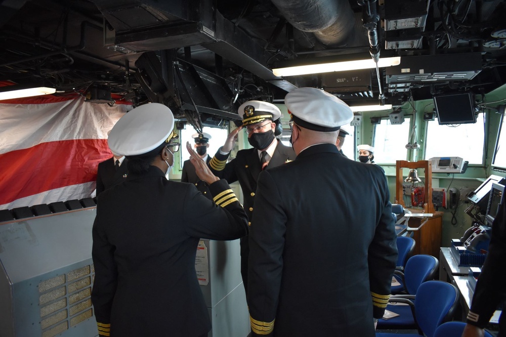 USS Carter Hall (LSD 50) Change of Command