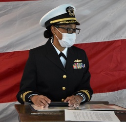 USS Carter Hall (LSD 50) Change of Command