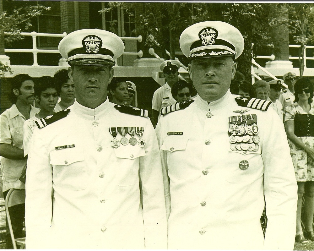 Capt. Ted Smyer's Retirement in 1975