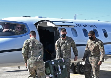 Deployed Flight Surgeon returns to 332nd AEW amidst COVID response