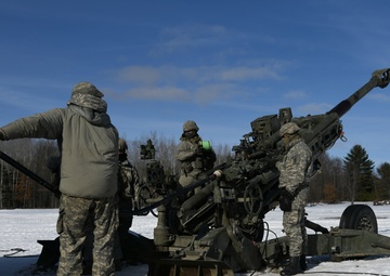 Wisconsin National Guard Field Artillery trains, enhances readiness at Winter Strike 21