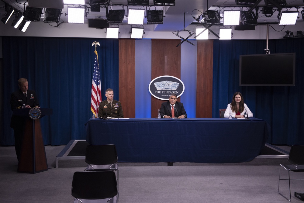 DoD Joint Artificial Intelligence Center press briefing