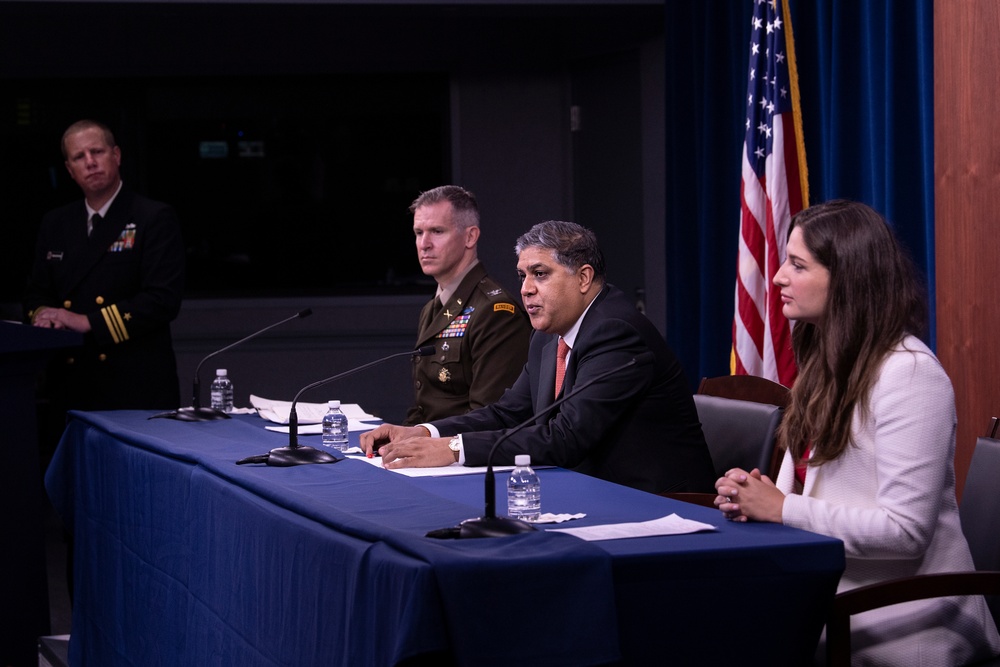 DoD Joint Artificial Intelligence Center press briefing