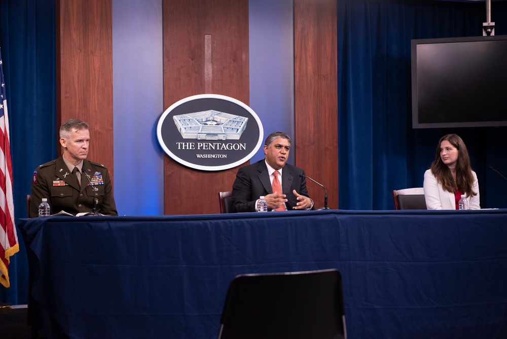 DoD Joint Artificial Intelligence Center press briefing