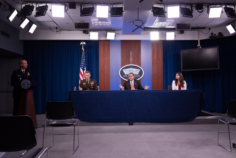 DoD Joint Artificial Intelligence Center press briefing