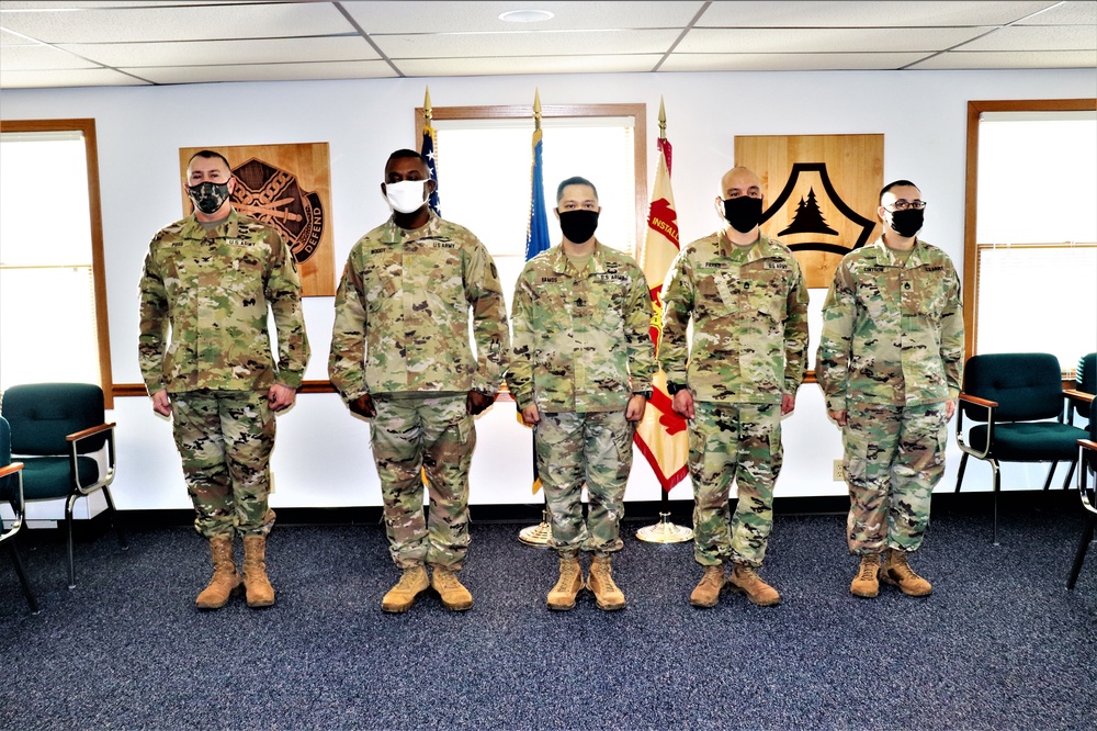 Fort McCoy Garrison Soldiers awarded Military Outstanding Volunteer Service Medal