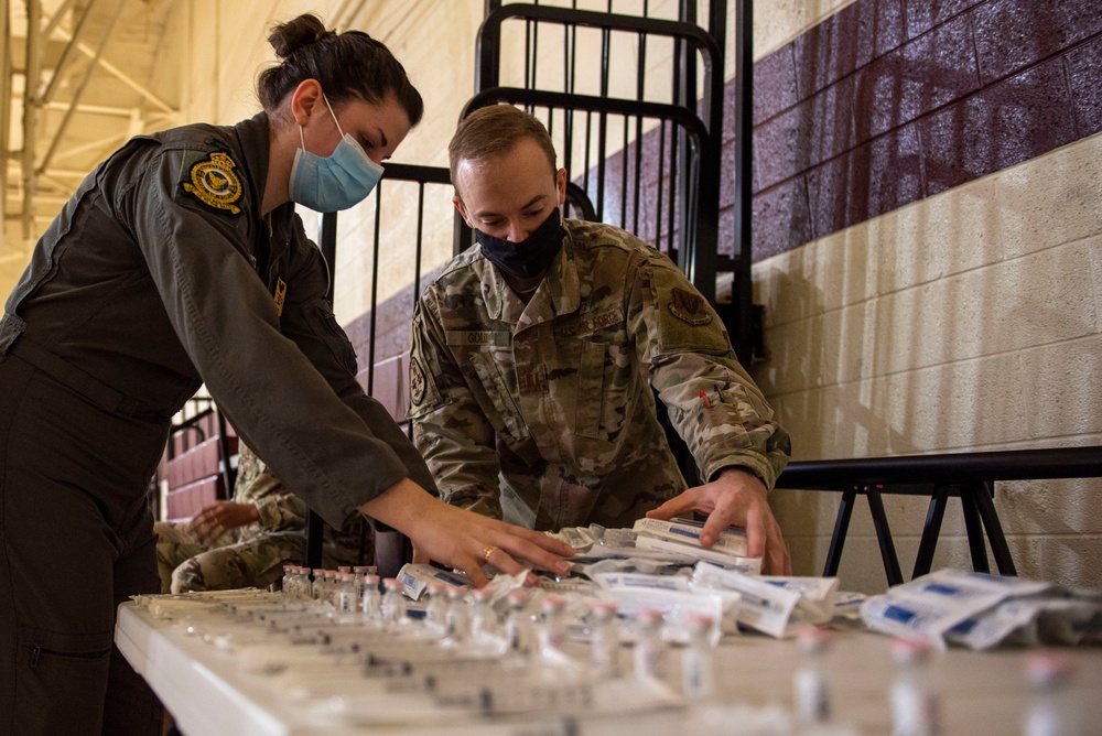 COVID-19 vaccine arrives at SJAFB