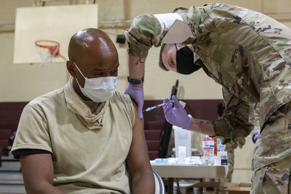 COVID-19 vaccine arrives at SJAFB