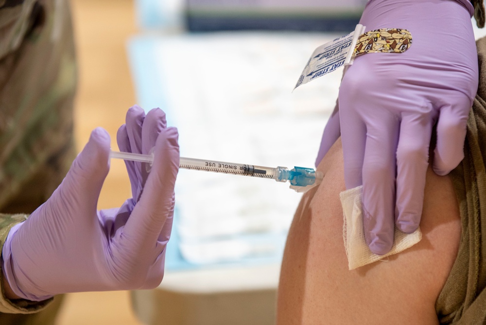 COVID-19 vaccine arrives at SJAFB