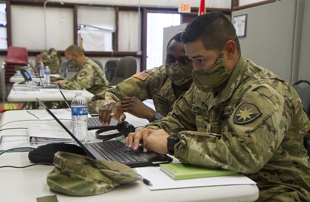 Florida Guard Soldiers participate in the culminating training exercise