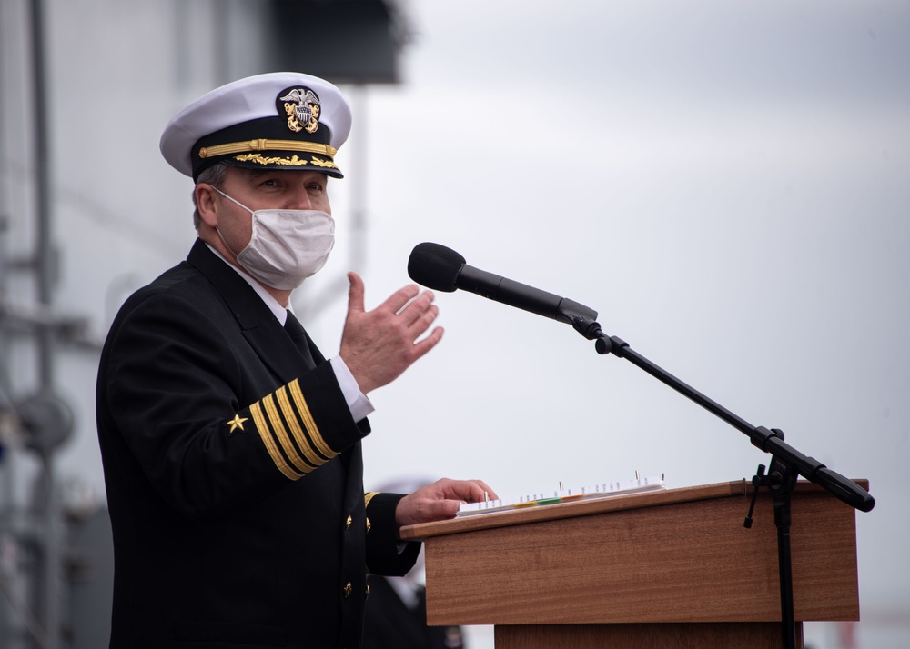 USS Essex Change of Command Ceremony