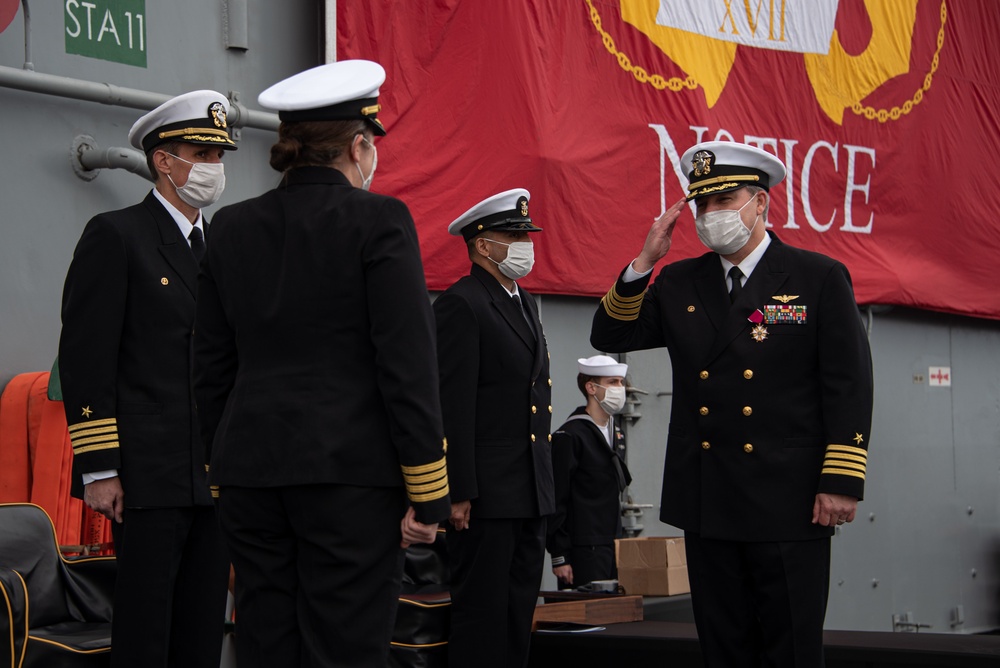 USS Essex Change of Command Ceremony