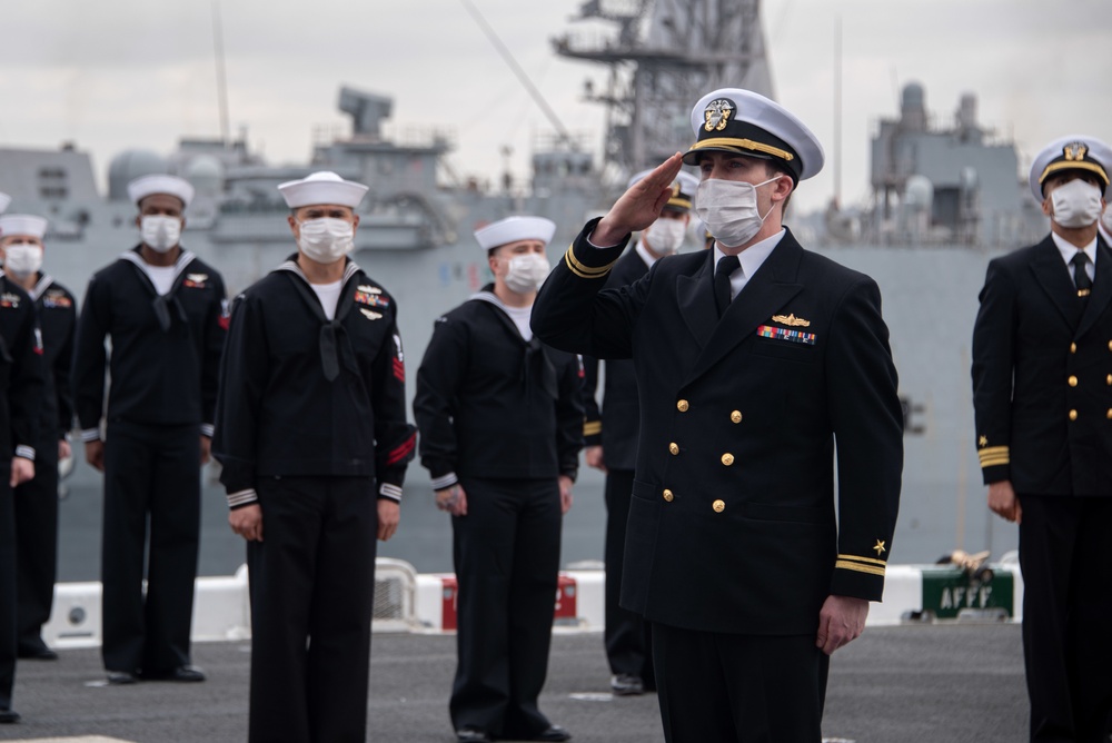 USS Essex Change of Command Ceremony