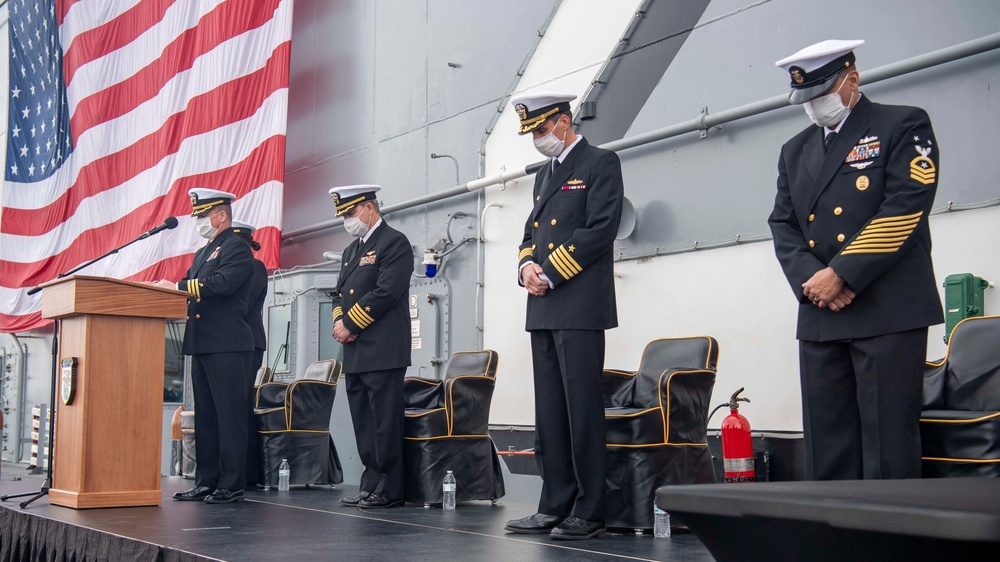 USS Essex Change of Command Ceremony