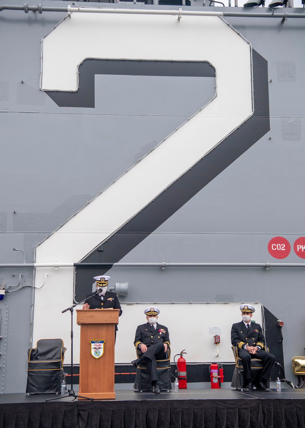 USS Essex Change of Command Ceremony