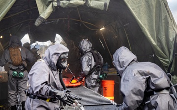42nd MP BDE trains on Mass Casualty Decon during SR21