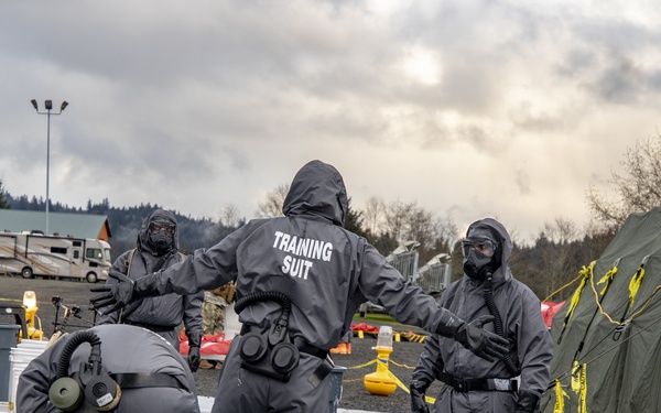 42nd MP BDE trains on Mass Casualty Decon during SR21