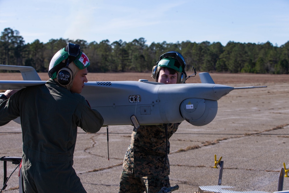 Marines use drones to support Army 3rd Infantry Division