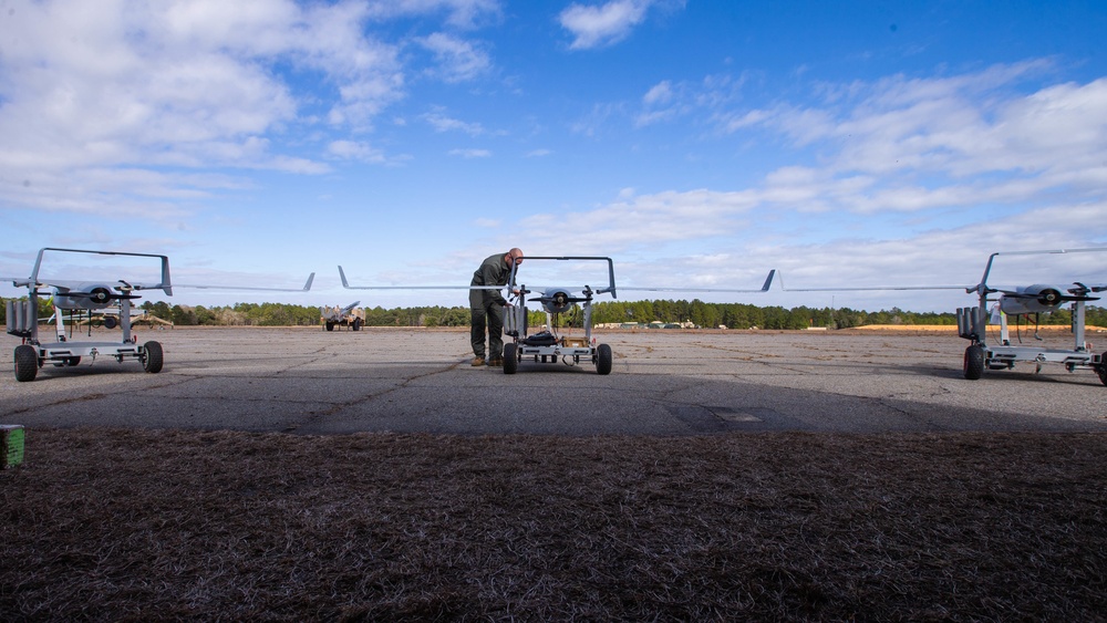 Marines use drones to support Army 3rd Infantry Division