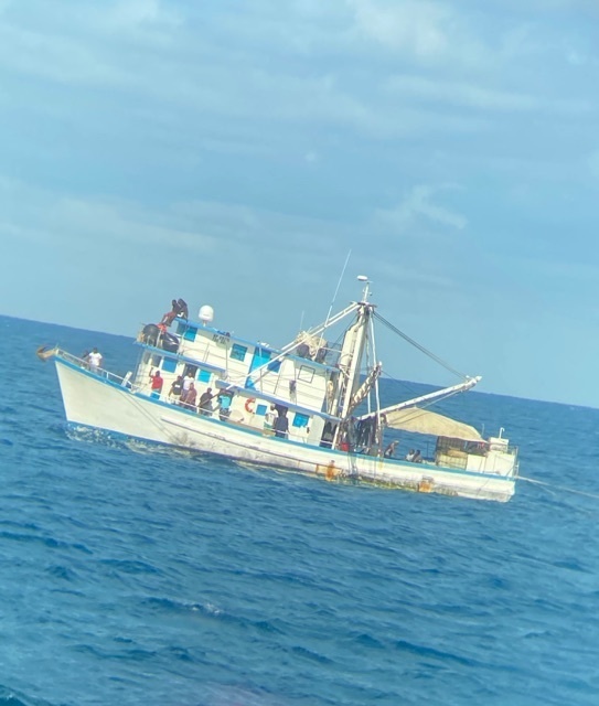 Coast Guard assists 2 fishermen near Cay Sal, Bahamas