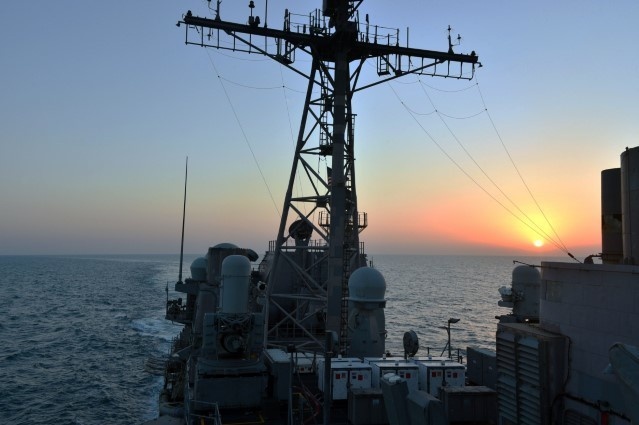 USS PHILIPPINE SEA TRANSITS GULF OF OMAN/DEPLOYMENT