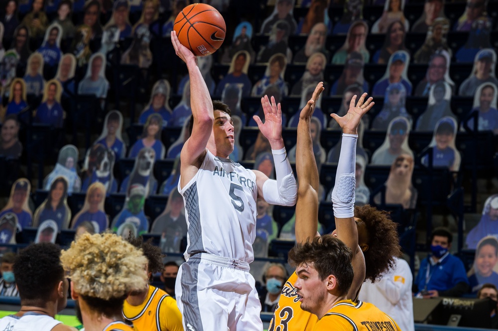 U.S. Air Force Academy Men's Basketball vs University of Wyoming Jan 2021