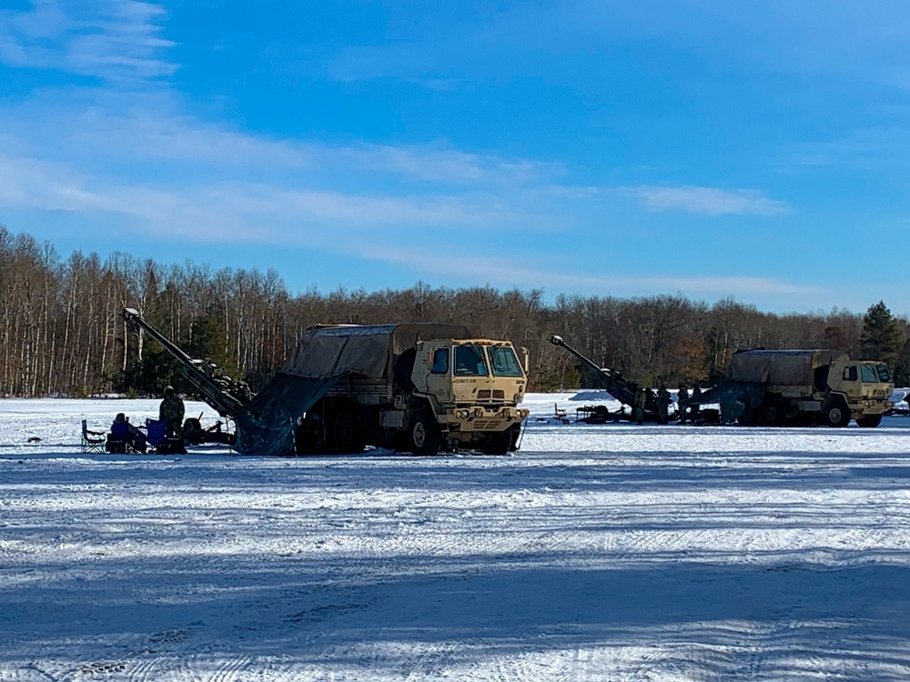 Wisconsin Artillery Poised to Fire at Winter Strike 21