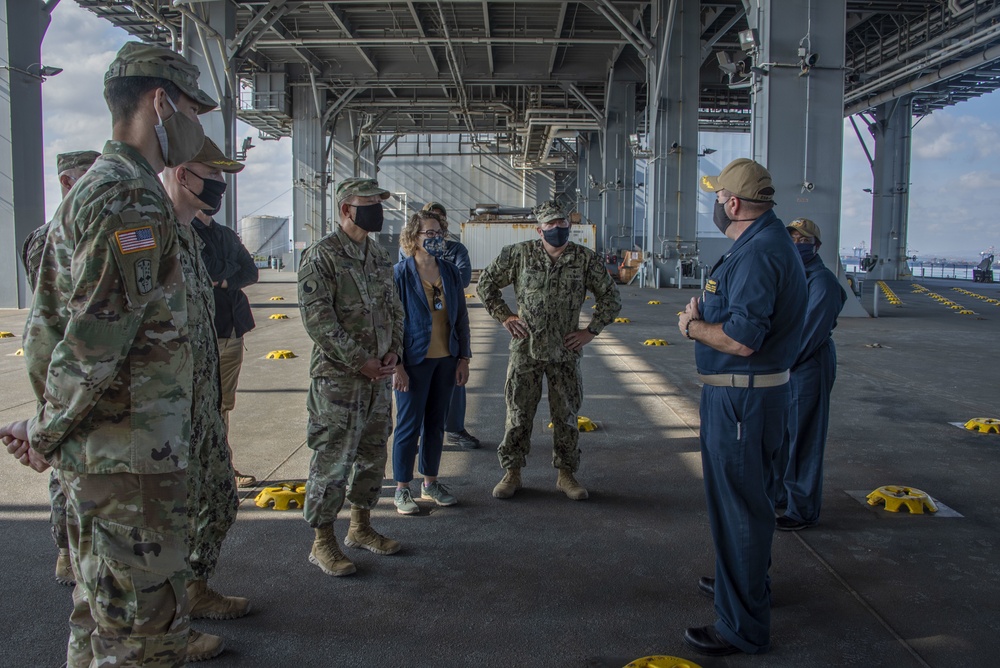 USS Hershel &quot;Woody&quot; Williams in Djibouti