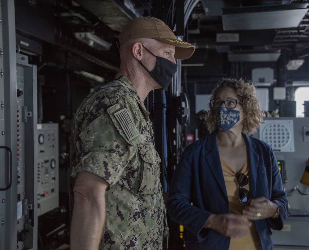 USS Hershel &quot;Woody&quot; Williams in Djibouti