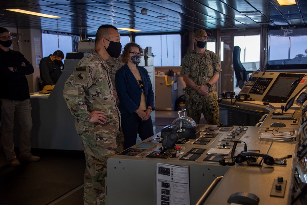 USS Hershel &quot;Woody&quot; Williams in Djibouti