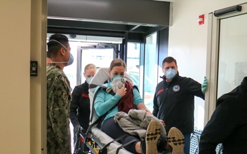Emergency Response Training at USNH Naples