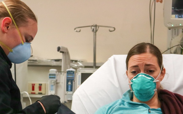 Emergency Response Training at USNH Naples