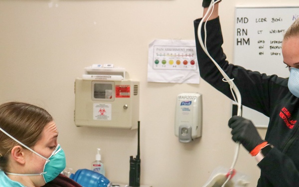 Emergency Response Training at USNH Naples