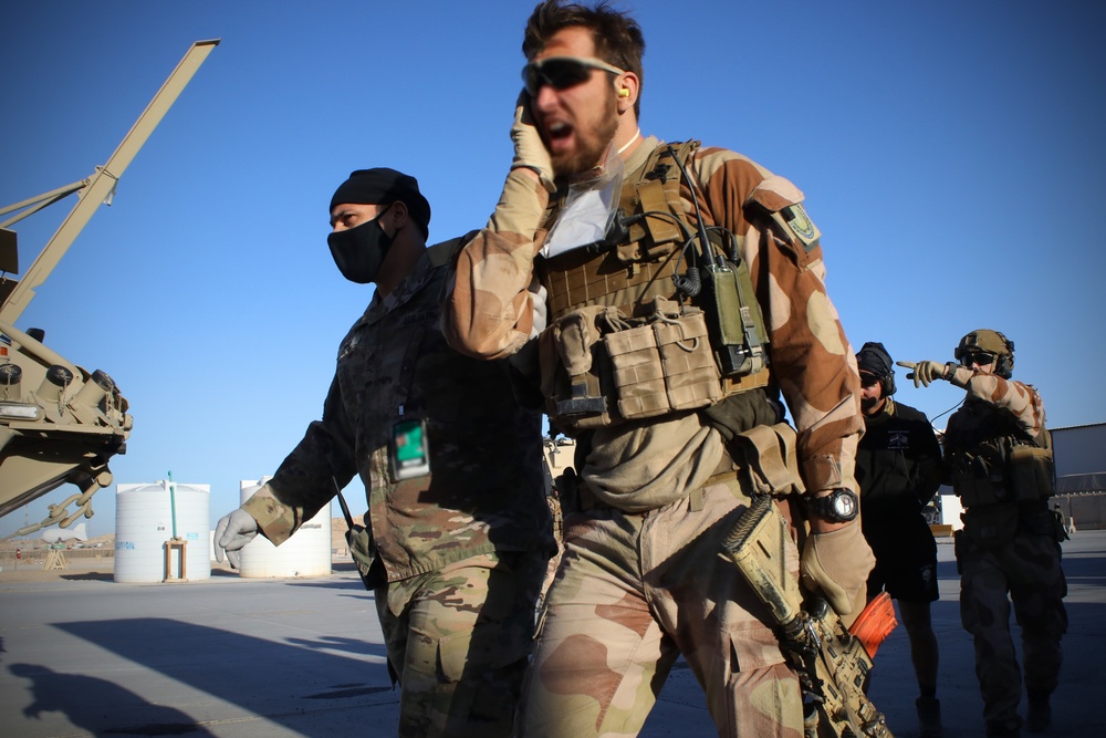 MASCAL Exercise Provides AAAB Medics Opportunity to Hone Skills