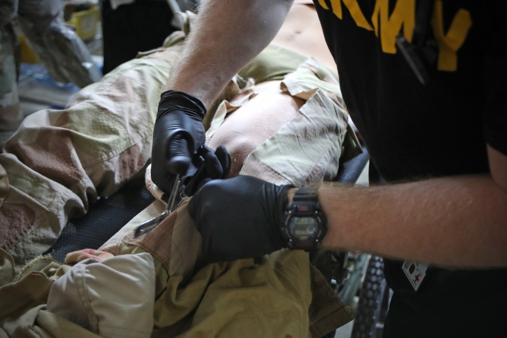 MASCAL Exercise Provides AAAB Medics Opportunity to Hone Skills