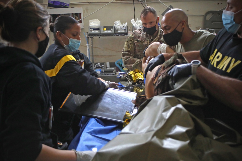 MASCAL Exercise Provides AAAB Medics Opportunity to Hone Skills