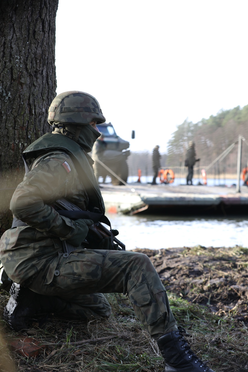 Battle Group Poland  Detonation training