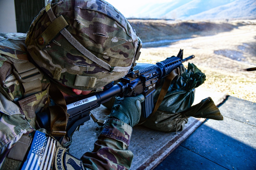 M4 carbine training