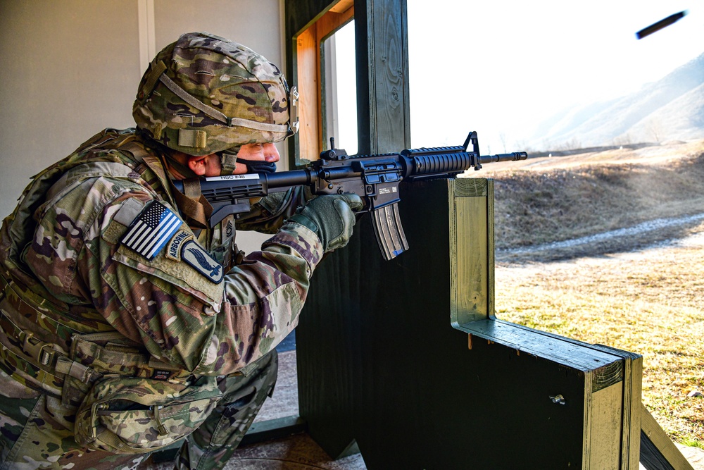 M4 carbine training