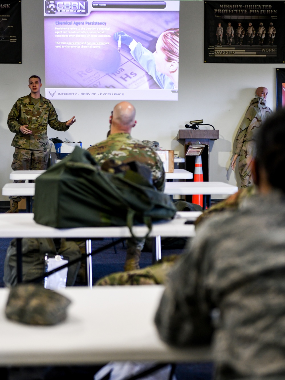 CBRNE defense course keeps Airmen prepared