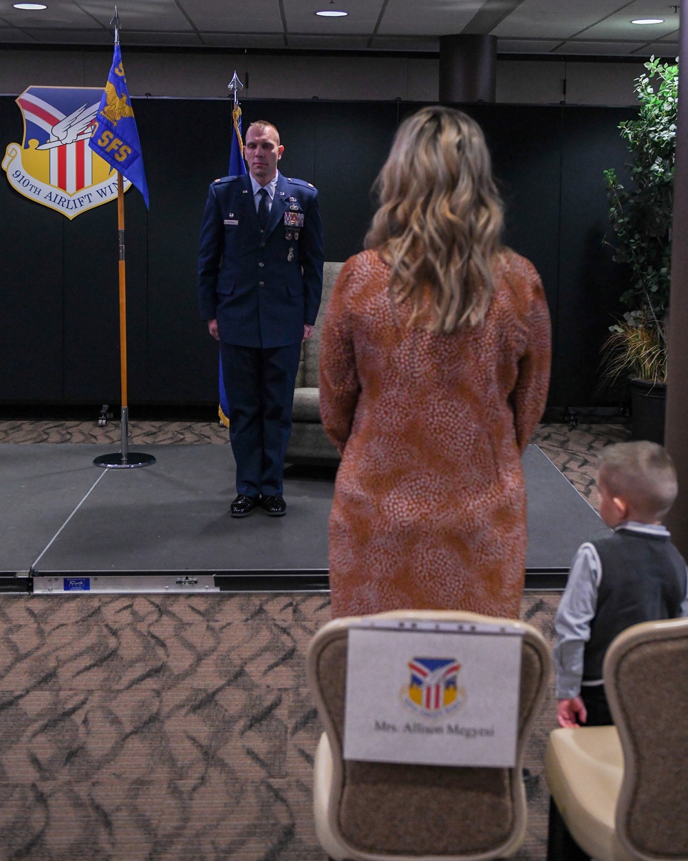 Maj. Megyesi assumes command of 910th SFS