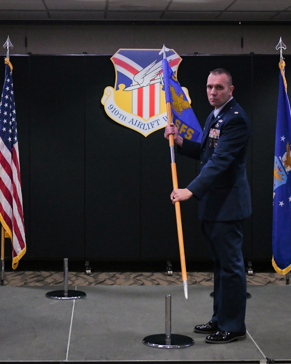 Maj. Megyesi assumes command of 910th SFS