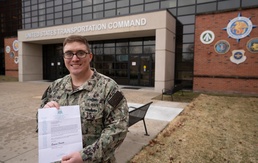 Navy League honors USTRANSCOM Sailor for leadership, mentoring during pandemic