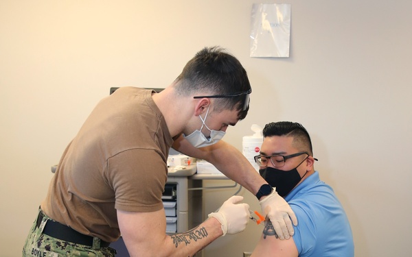 MSC’s CIVMARS Receive 2nd Pfizer COVID Vaccine Ahead of Six Month Deployment