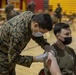 II MEF begins COVID-19 vaccinations at the Goettge Memorial Field House.