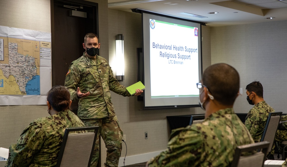 DoD personnel receive orientation before COVID-19 response