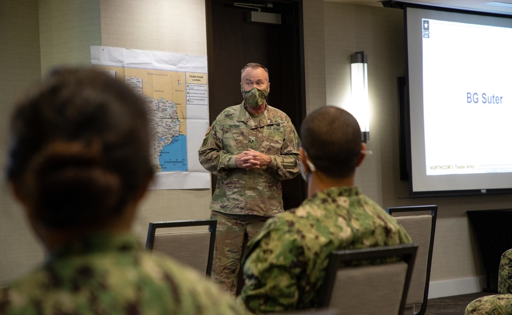 DoD personnel receive orientation before COVID-19 response