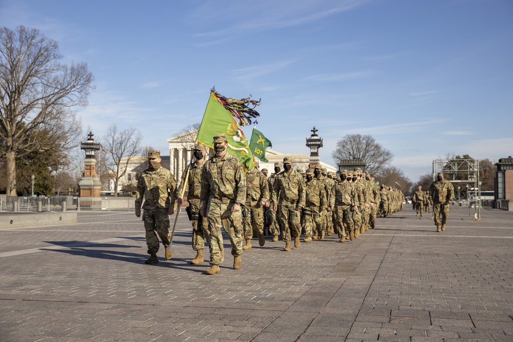 104th Military Police Battalion on duty in Washington