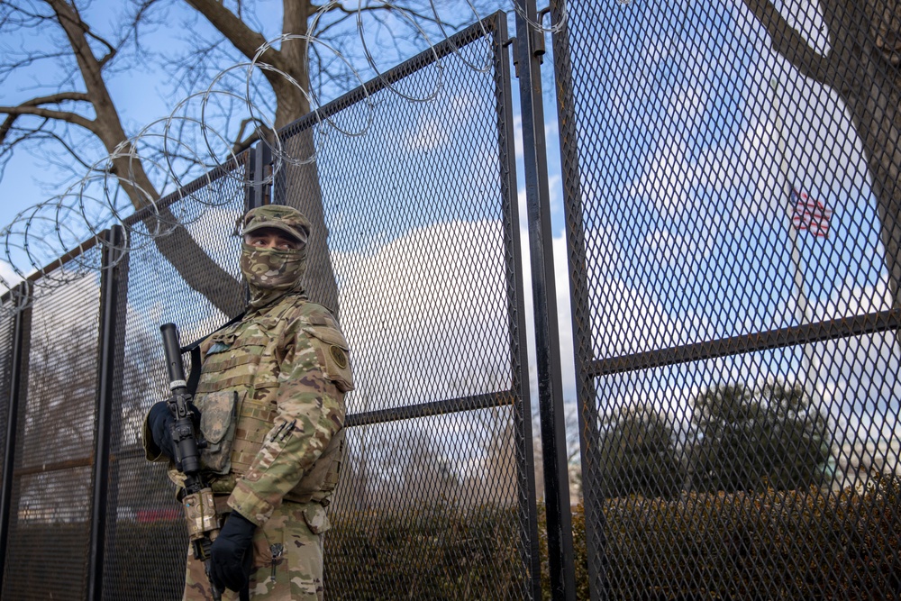 New York National Guard Provides Security in Washington D.C.