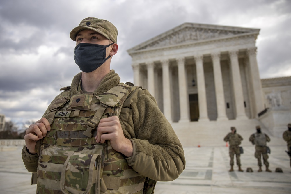 New York National Guard Provides Security in Washington D.C.